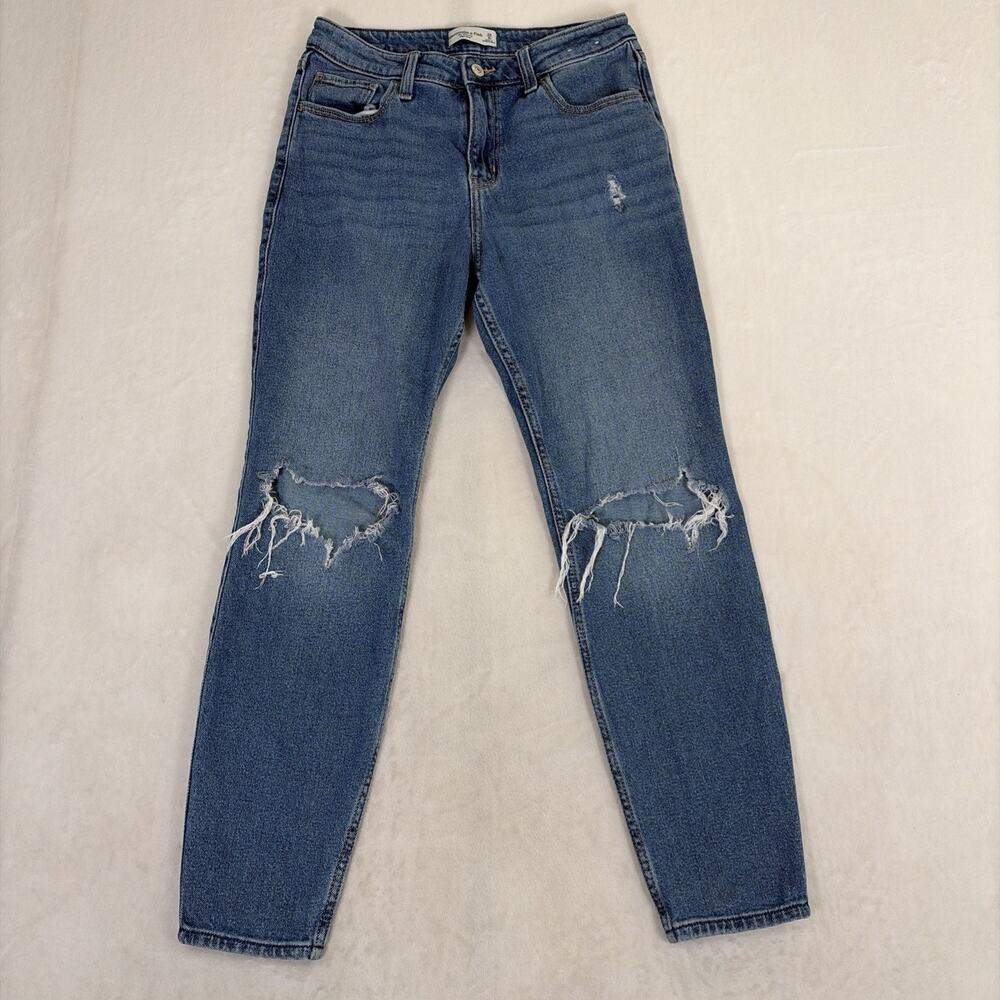 Abercrombie & Fitch Jeans Womens Blue 28 | 6R The Skinny High Rise Bnfts Charity